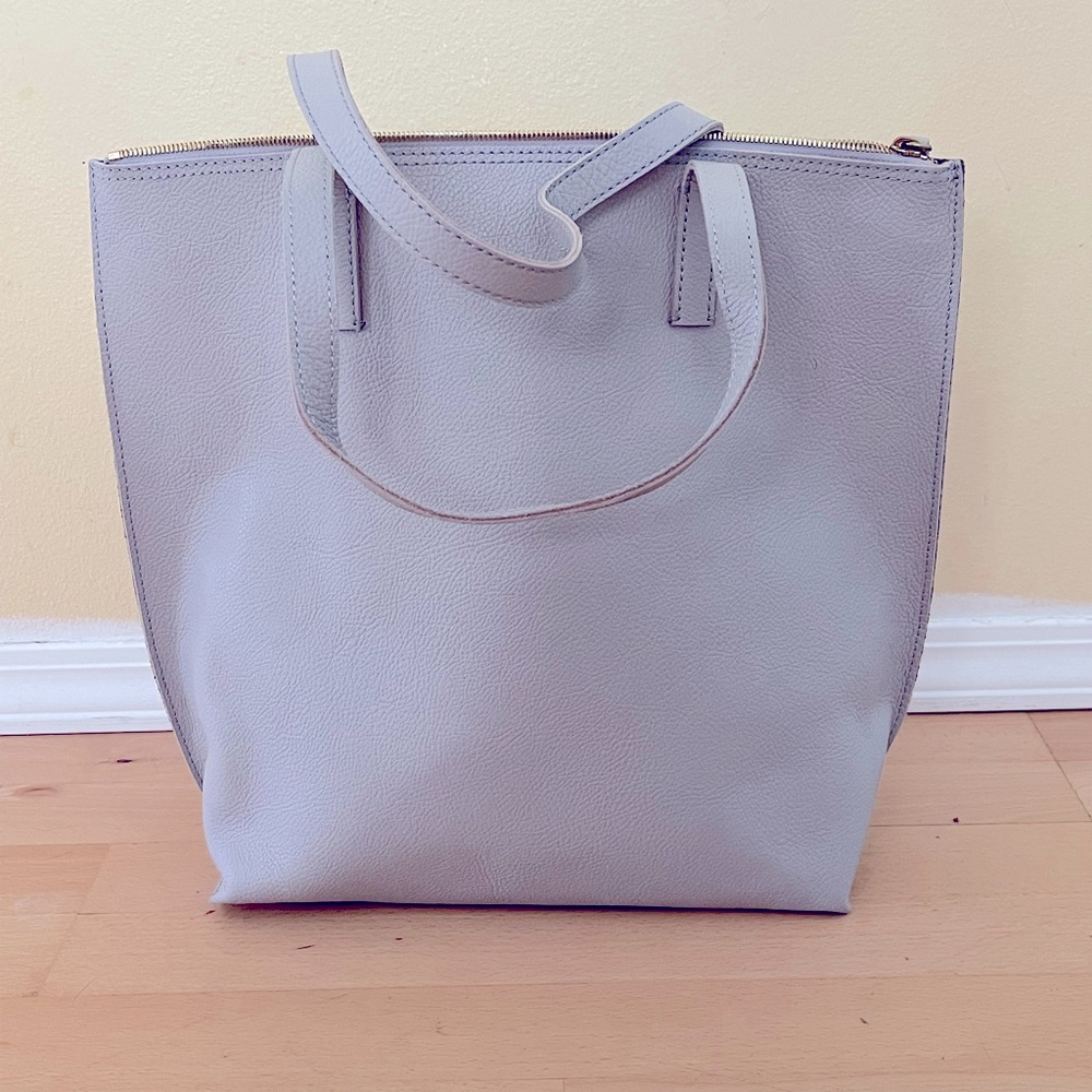 Mark & Graham Light Gray Shoulder Bag